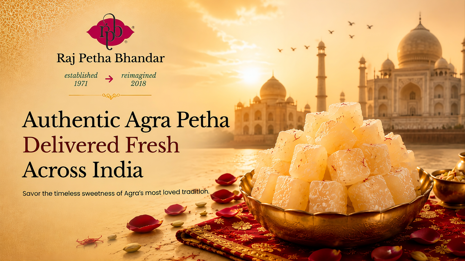 Authentic Agra Petha Delivered Fresh Across India