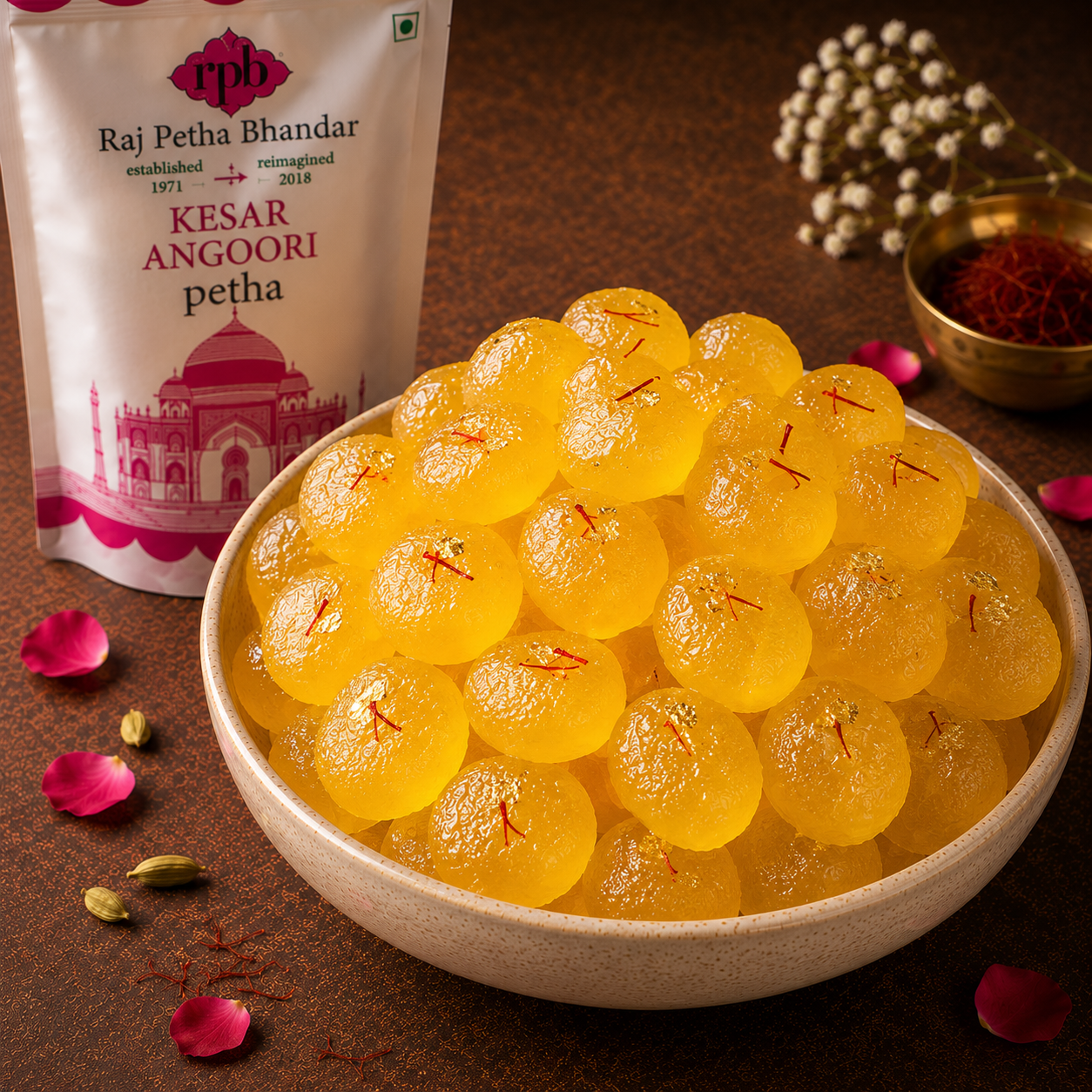 Kesar Angoori Petha